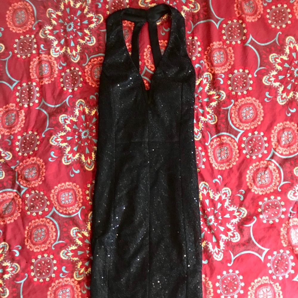 Nikibiki Sequined midi cocktail dress